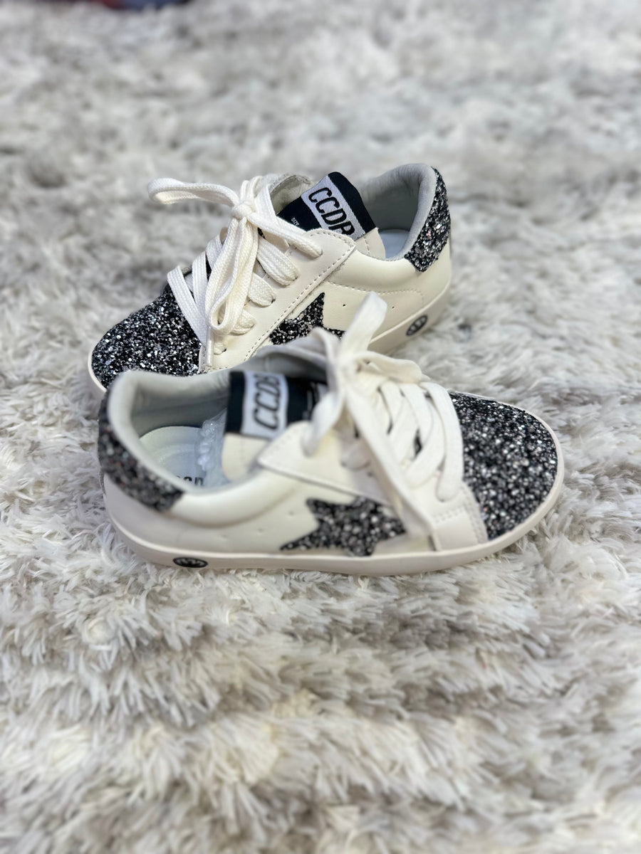 Dark Glitter STar White LAce (5t) – Torn and Trendy