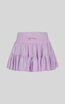 Girls Mesh Double Tier Ruffle Skort with Inner Short