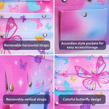 Load image into Gallery viewer, Hanging Butterfly Hair Accessories Holder Organizer