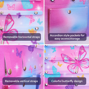 Hanging Butterfly Hair Accessories Holder Organizer