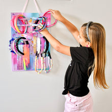 Load image into Gallery viewer, Hanging Butterfly Hair Accessories Holder Organizer