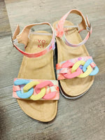 Yoki Girls Chain Sandals