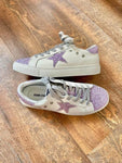 Lavender Glitter STar Sneakers