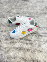 YOKI REBEL- KIDS Cartoon Printed Court shoe Sneakers