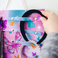 Load image into Gallery viewer, Hanging Butterfly Hair Accessories Holder Organizer