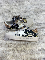 Navy Daisy White Star Sneaker