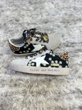 Navy Daisy White Star Sneaker