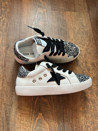 Black Star with Dark Glitter Mix