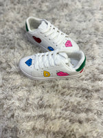 YOKI REBEL- KIDS Cartoon Printed Court shoe Sneakers