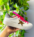 Cheetah Star Hot Pink Lace Women’s