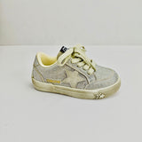 Kids Sparkle Star Sneakers – Gold Edition