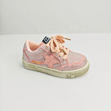 Kids Sparkle Star Sneakers – Pink Edition