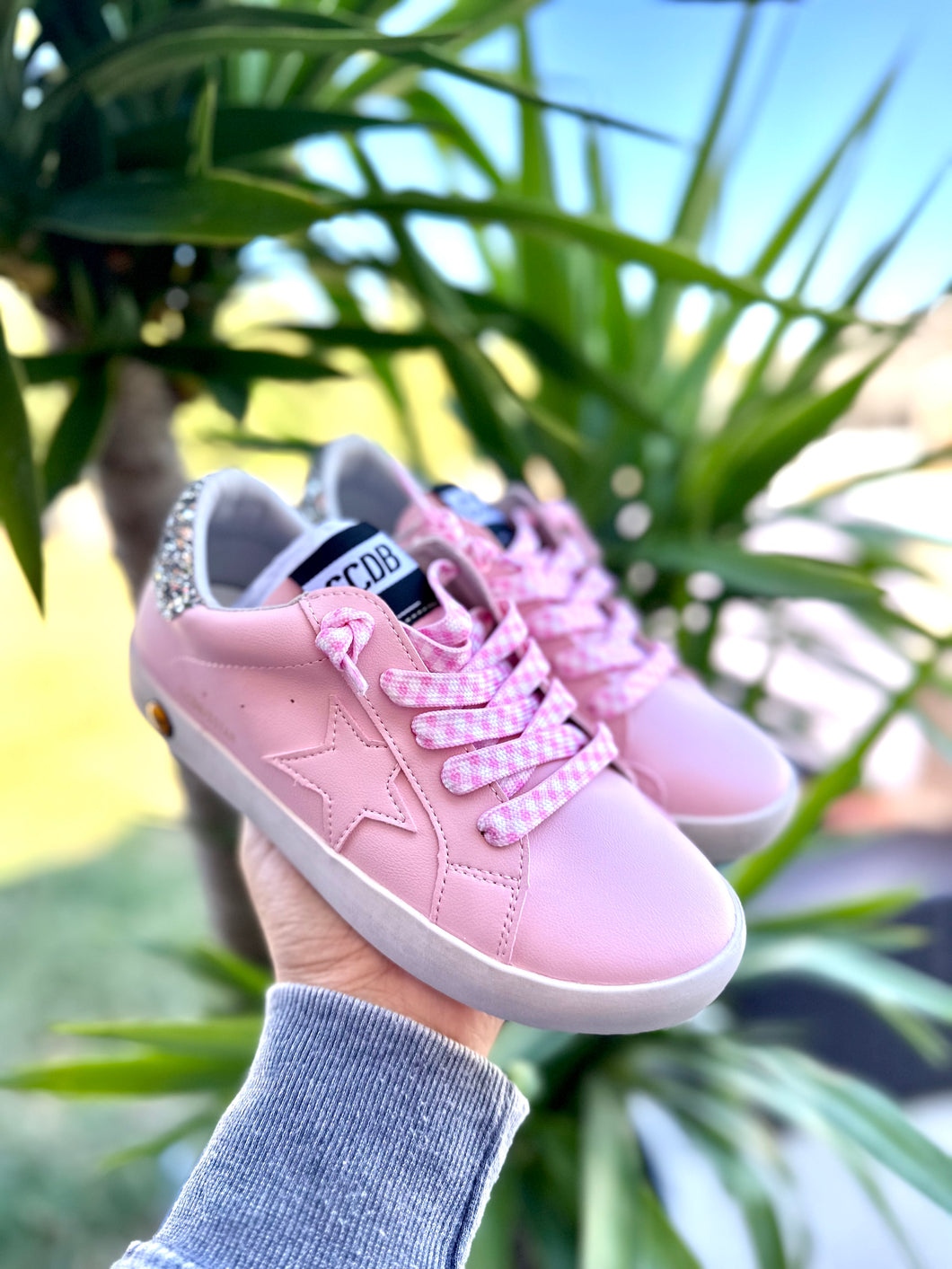 Malibu Barb Pink Star Sneakers