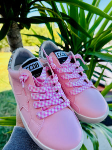 Malibu Barb Pink Star Sneakers