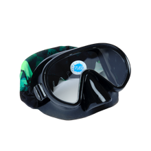 Load image into Gallery viewer, MASK- Green Fusion Swim Mask