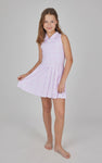 Girls Sip Up Pleated Tennis Dress with Inner Short