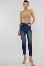 Load image into Gallery viewer, KanCan High Rise Dark Ankle Skinny
