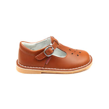 Load image into Gallery viewer, Joy Cognac Stitch Down T-Strap Mary Jane